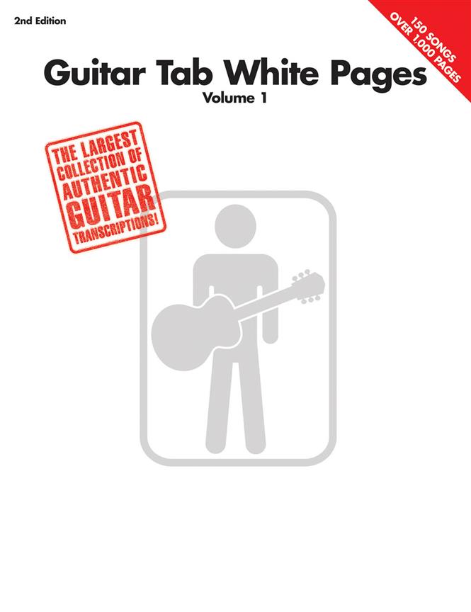 HAL LEONARD WHITE PAGES VOL.1 2ND EDITION - GUITAR TAB