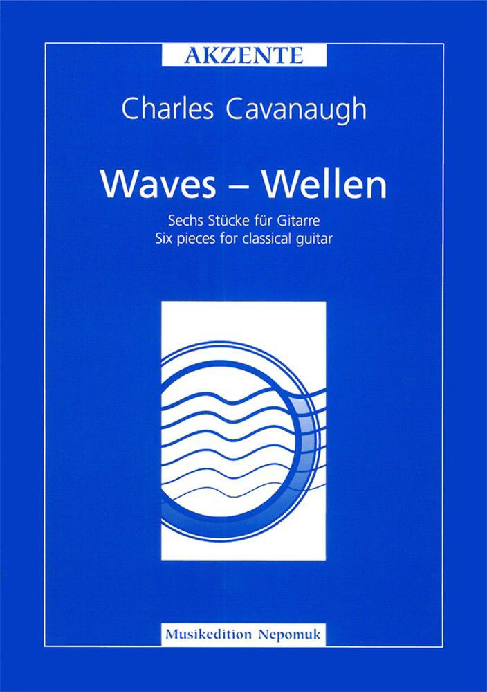 EDITION BREITKOPF CAVANAUGH CHARLES - WAVES - WELLEN - PIANO