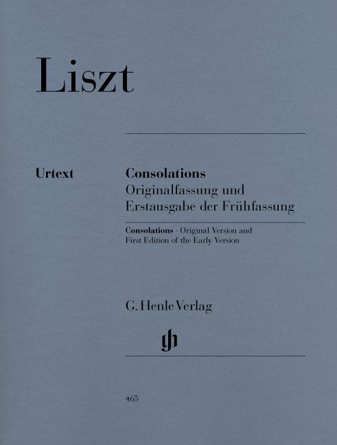 HENLE VERLAG LISZT F. - CONSOLATIONS