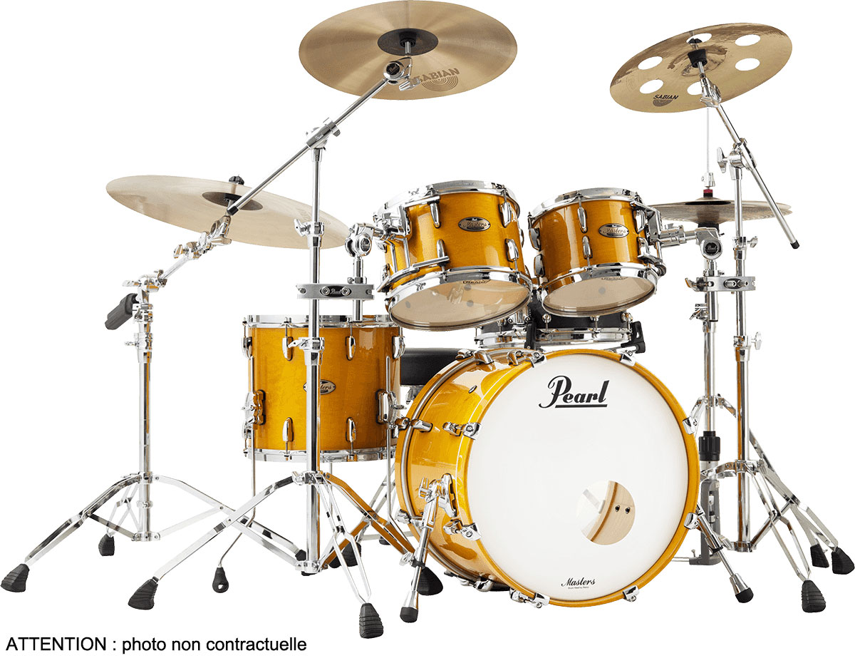 PEARL DRUMS MASTERS MAPLE RESERVE ROCK 22 LIGHT AMBER 