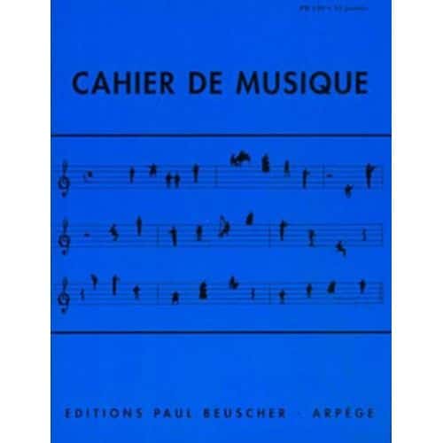 Cuaderno de musica