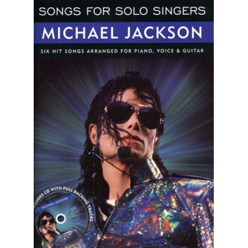 WISE PUBLICATIONS JACKSON MICHAEL - SONGS FOR SOLO SINGERS + CD - PVG