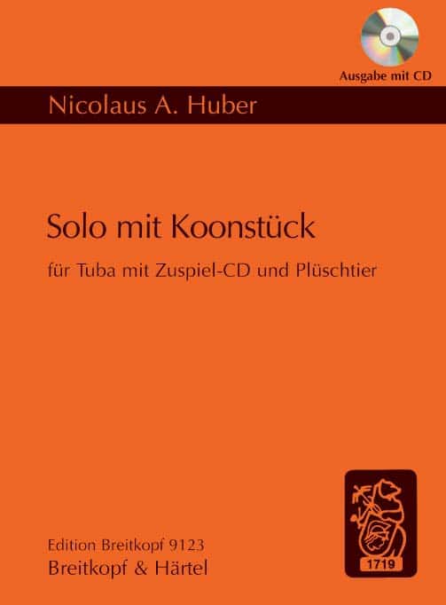 EDITION BREITKOPF HUBER NICOLAUS A. - SOLO MIT KOONSTUCK + CD - TUBA