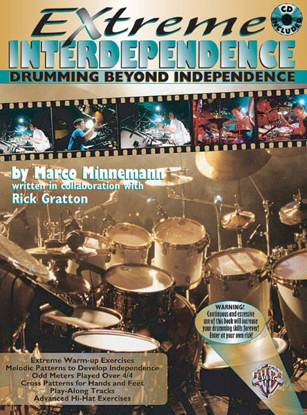 ALFRED PUBLISHING MINNEMANN MARCO - EXTREME INTERDEPENDENCE + CD - DRUMS & PERCUSSION