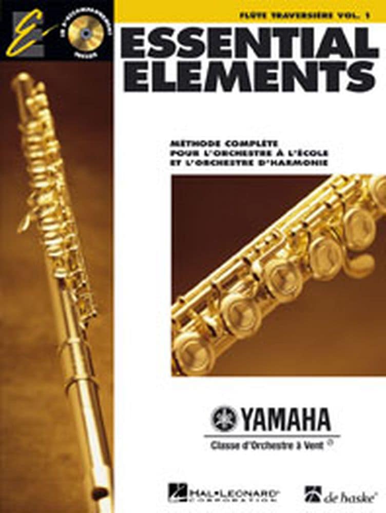 HAL LEONARD ESSENTIAL ELEMENTS VOL.1 + CD - FLUTE