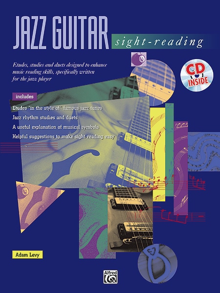 ALFRED PUBLISHING LEVY ADAM - JAZZ GUITAR SIGHT-READING + CD - GUITAR