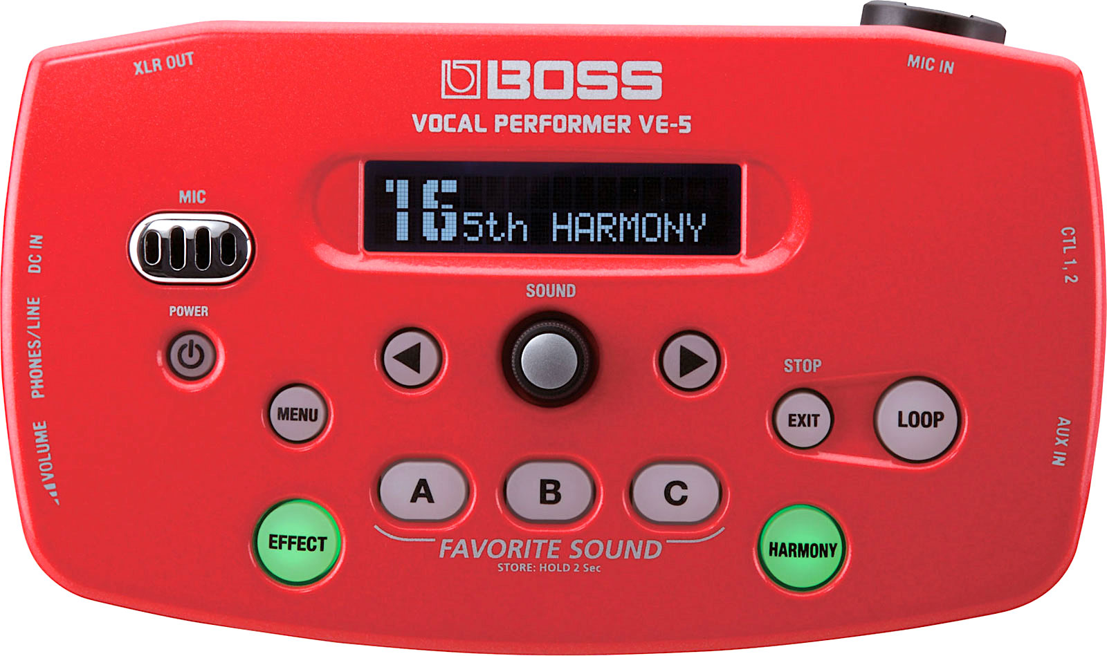 BOSS VE-5 RD VOCAL PERFORMER