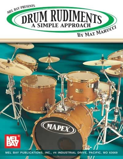 MEL BAY MARUCCI MAT - DRUM RUDIMENTS - DRUM