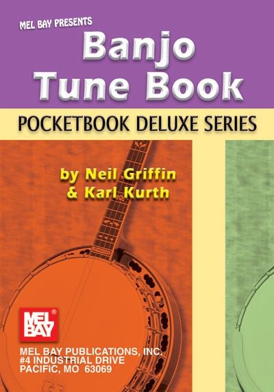 MEL BAY GRIFFIN NEIL - BANJO TUNE BOOK, POCKETBOOK DELUXE SERIES - BANJO