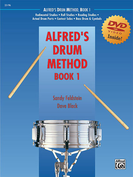 ALFRED PUBLISHING FELDSTEIN AND BLACK - ALFRED'S DRUM METHOD BOOK 1 + DVD - PERCUSSION