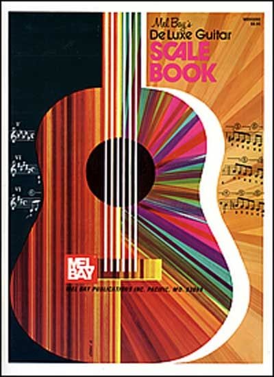 MEL BAY BAY MEL - DELUXE GUITAR SCALE BOOK - GUITAR