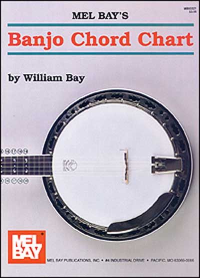 MEL BAY BAY WILLIAM - BANJO CHORD CHART - BANJO
