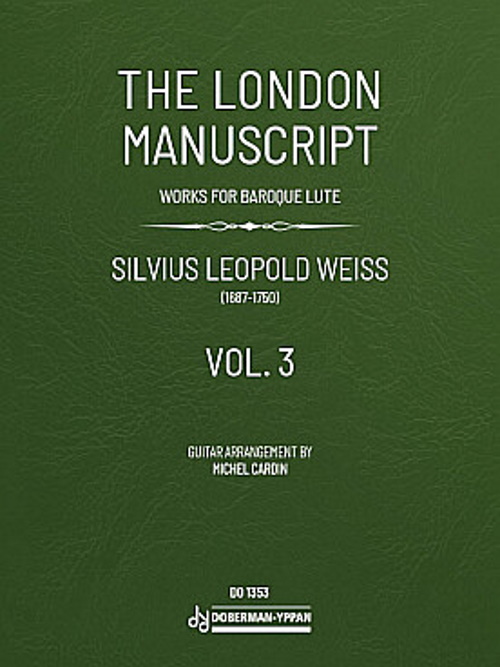 DOBERMAN YPPAN SILVIUS LEOPOLD WEISS - LONDON MANUSCRIPT VOL.3