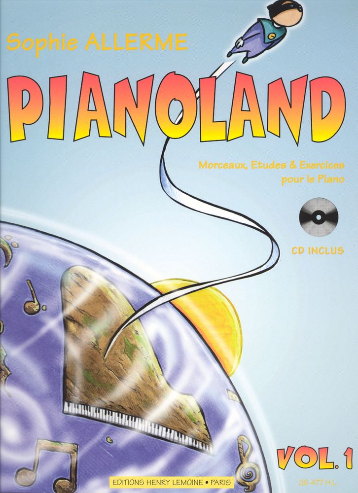 LEMOINE ALLERME SOPHIE - PIANOLAND VOL.1 + CD