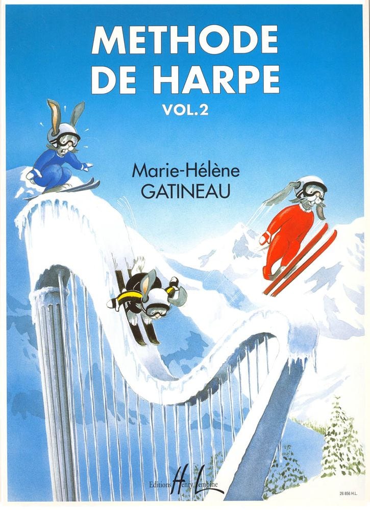 LEMOINE GATINEAU MARIE-HELENE - METHODE DE HARPE VOL.2 - HARPE