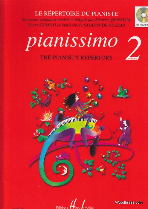 LEMOINE QUONIAM B. - PIANISSIMO, LE REPERTOIRE DU PIANISTE VOL. 2