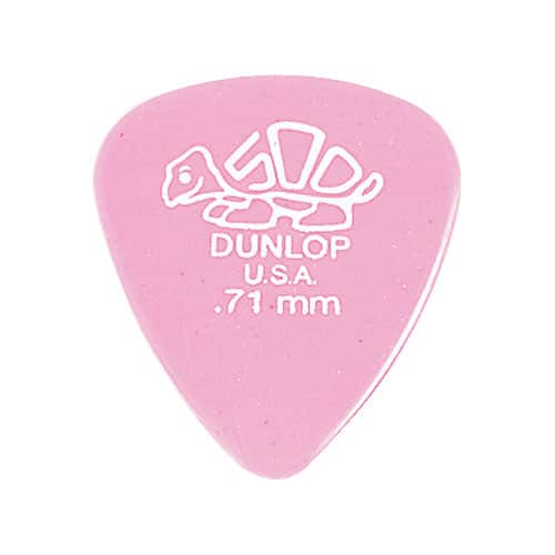 JIM DUNLOP ADU 41P71 - SPECIALITY DELRIN PLAYERS PACK - 0,71 MM (BY 12)