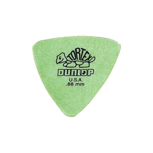 JIM DUNLOP ADU 431P88 - TRIANGLE TORTEX PLAYERS PACK - 0,88 MM (BY 6)