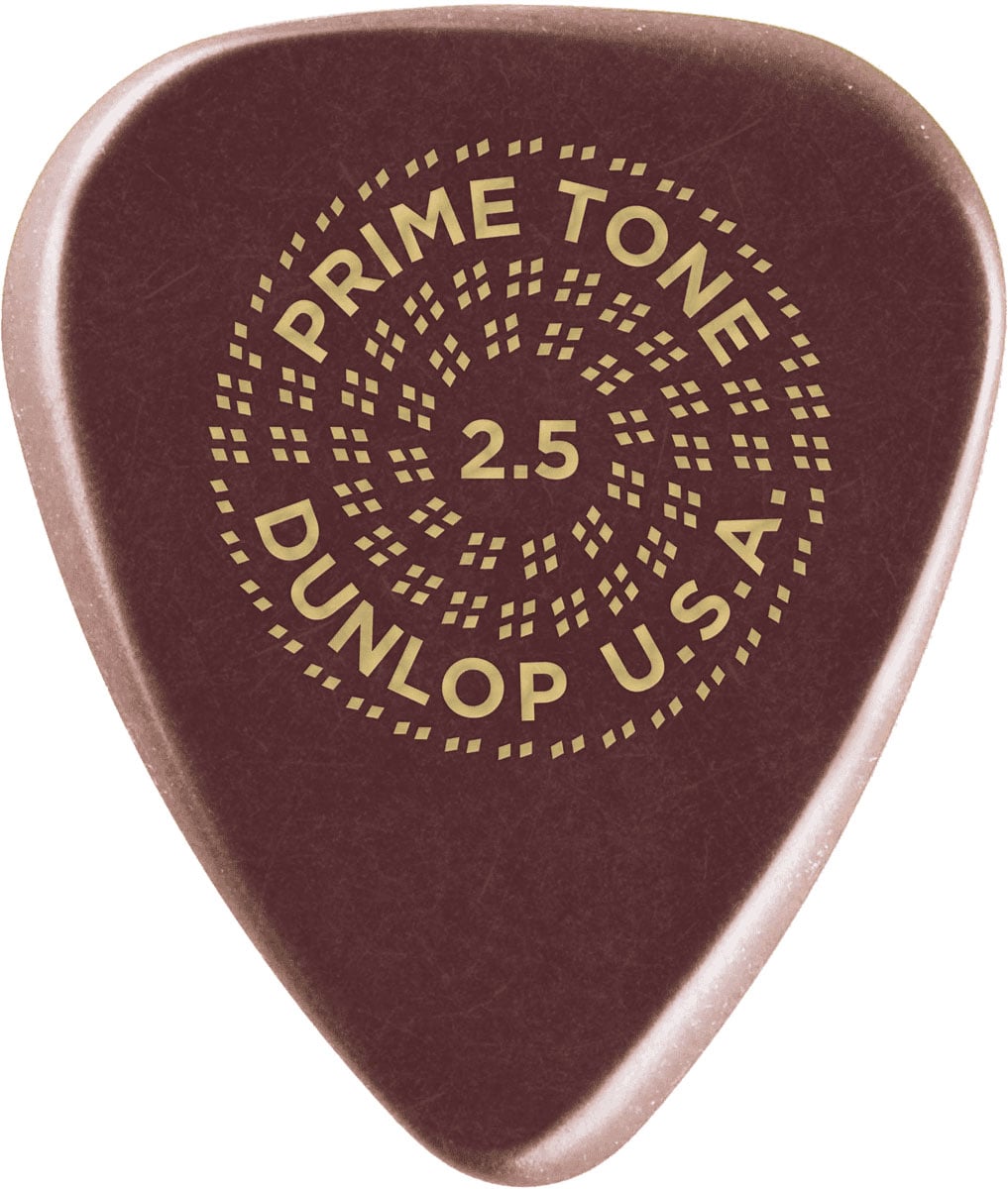 JIM DUNLOP MEDIATORS PRIMETONE STANDARD PLAYER'S 2,50MM 3 PACK