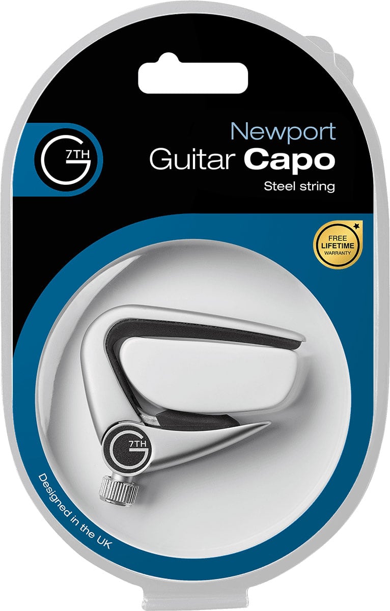 G7TH NEWPORT 6 STRING SILVER