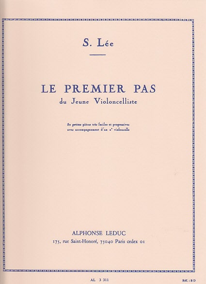 LEDUC LEE SEBASTIAN - LE PREMIER PAS DU JEUNE VIOLONCELLISTE