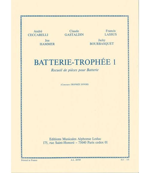 LEDUC BATTERIE TROPHEE VOL.1