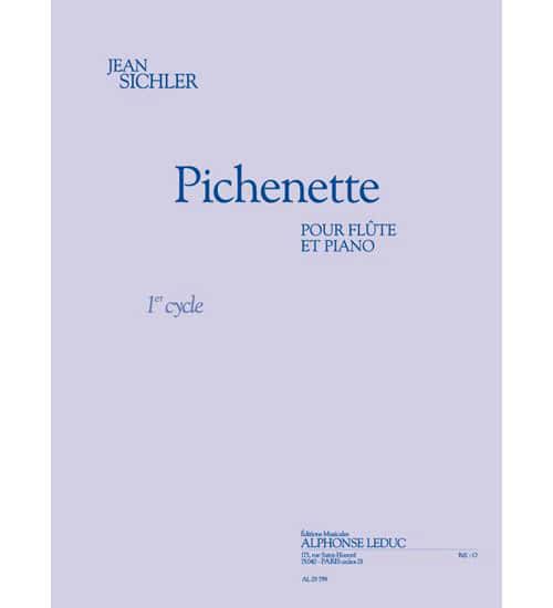 LEDUC SICHLER JEAN - PICHENETTE - FLUTE & PIANO