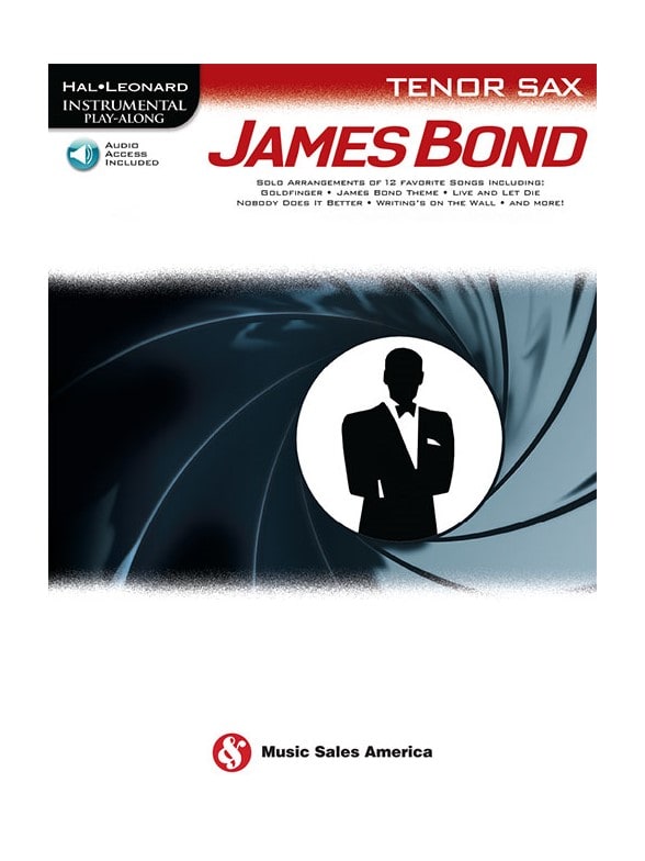 HAL LEONARD HAL LEONARD INSTRUMENTAL PLAY ALONG - JAMES BOND - TENOR SAX