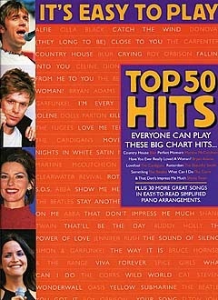 MUSIC SALES IT'S EASY TO PLAY TOP 50 HITS VOLUME 4 - PVG
