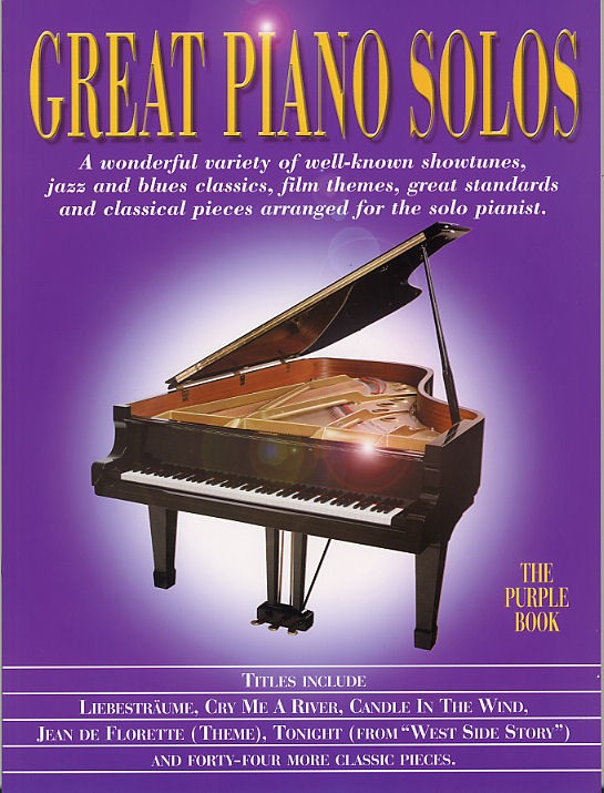 MUSIC SALES GREAT PIANO SOLOS PURPLE- PIANO SOLO