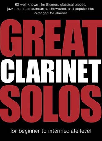 WISE PUBLICATIONS GREAT CLARINET SOLOS - 60 TITLES
