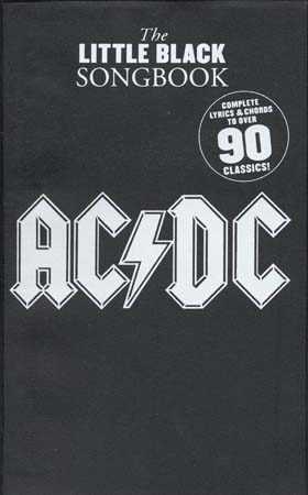 WISE PUBLICATIONS AC/DC - LITTLE BLACK SONGBOOK 90 CLASSICS