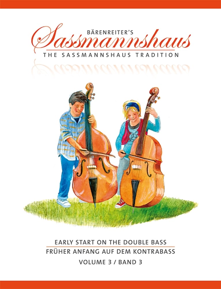 BARENREITER SASSMANNSHAUS H. / CLOSE J. PETER - EARLY START ON THE DOUBLE BASS VOL.3