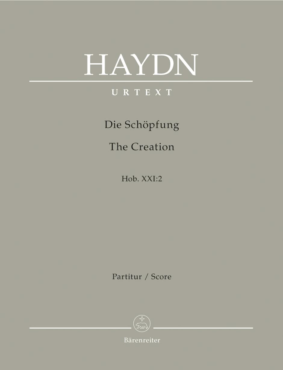 BARENREITER HAYDN J. - THE CREATION HOB. XXI:2 - SCORE