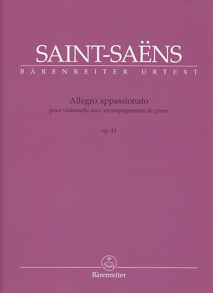 BARENREITER SAINT-SAENS - ALLEGRO APPASSIONATO OP.43