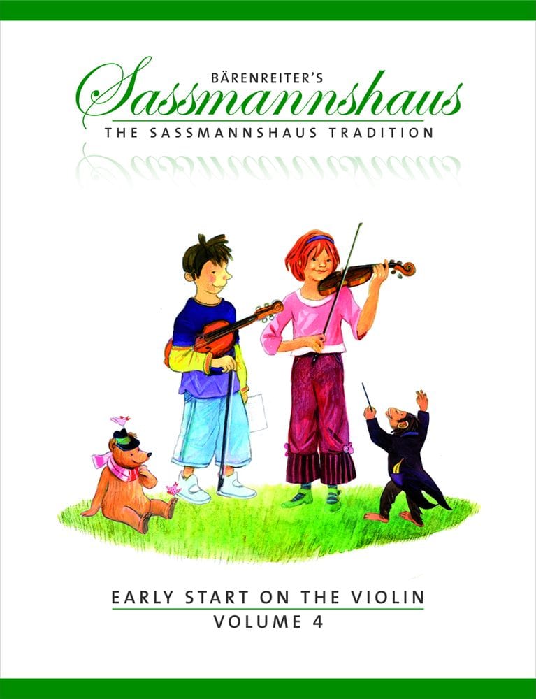 BARENREITER SASSMANNSHAUS, E. & K. - THE SASSMANNSHAUS TRADITION. EARLY START ON THE VIOLIN, VOL.4