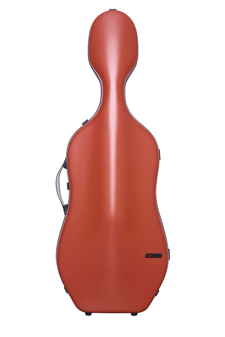 BAM HIGHTECH 2.9 SLIM CELLO CASE - ORANGEY