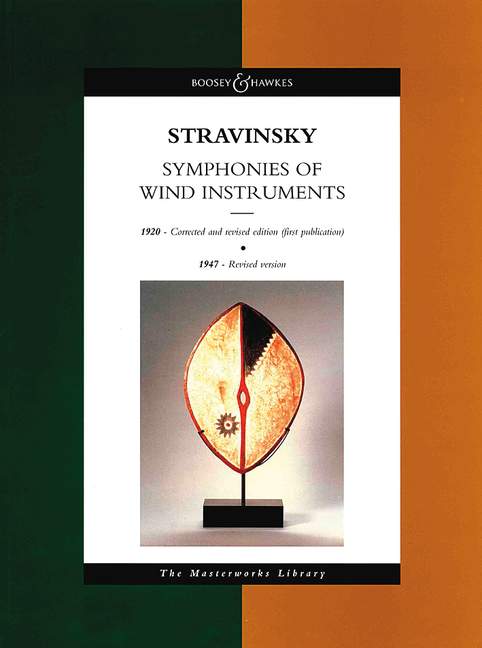 BOOSEY & HAWKES STRAVINSKY IGOR - SYMPHONIES OF WIND INSTRUMENTS (1920 & 1947) - WIND BAND