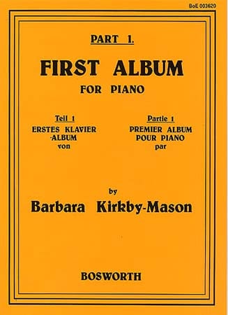BOSWORTH KIRKBY-MASON FIRST ALBUM FOR PIANO PART.1