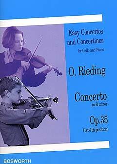 BOSWORTH RIEDING O. - CONCERTO IN B MINOR OPUS 35 - VIOLONCELLE ET PIANO