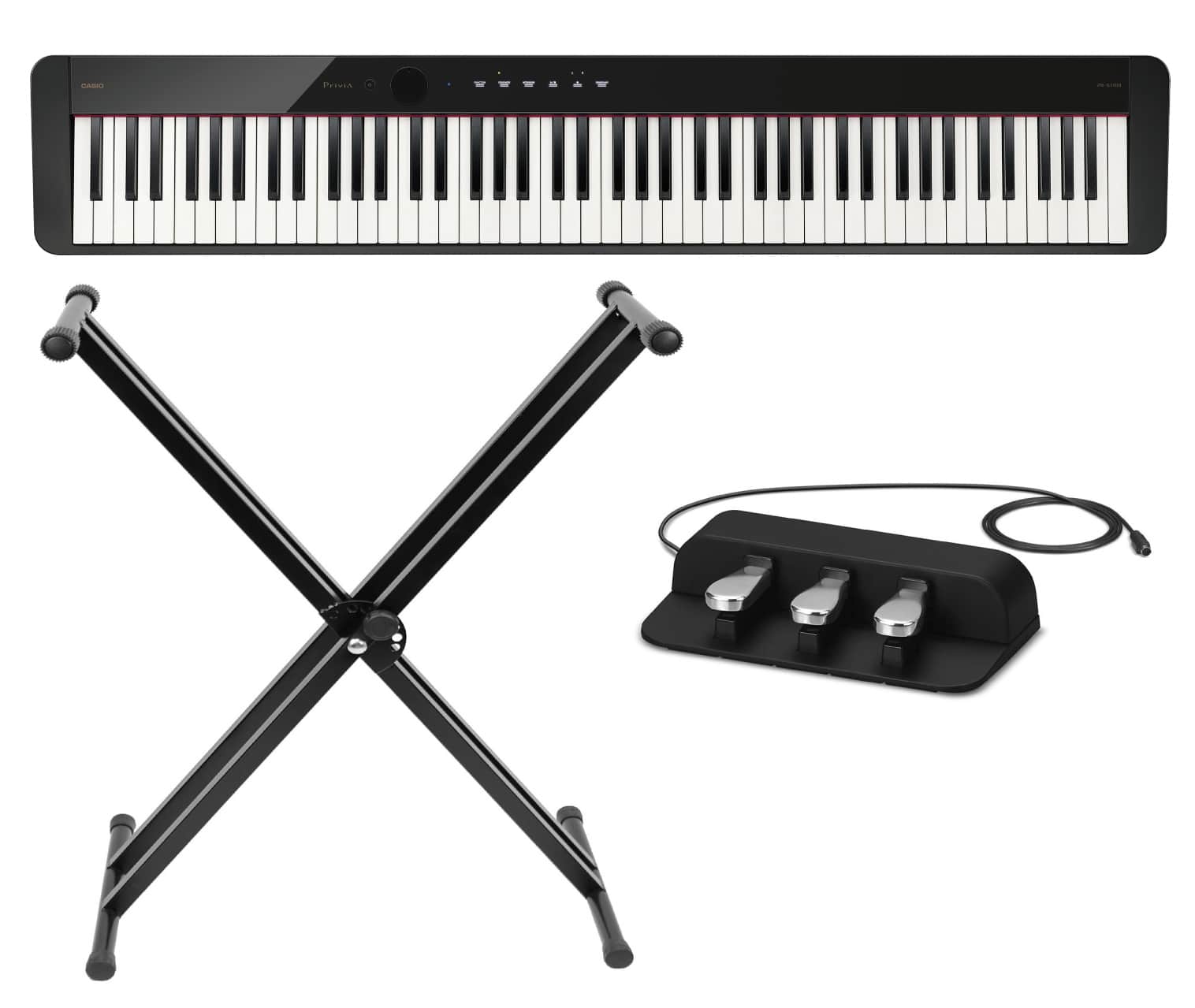 CASIO PRIVIA PX-S1100 BK + STAND + PEDALE