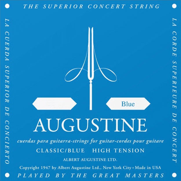 AUGUSTINE E TREBLE - BLUE HEAVY GAUGE (SINGLE STRING)