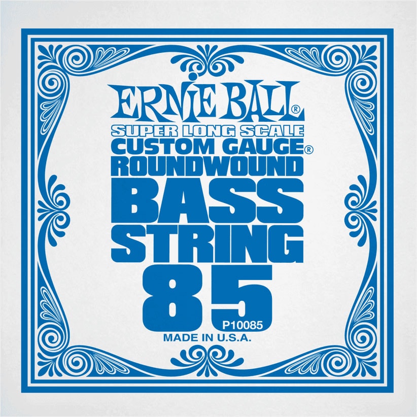ERNIE BALL .085 SUPER LONG SCALE NICKEL WOUND ELECTRIC BASS STRING SINGLE