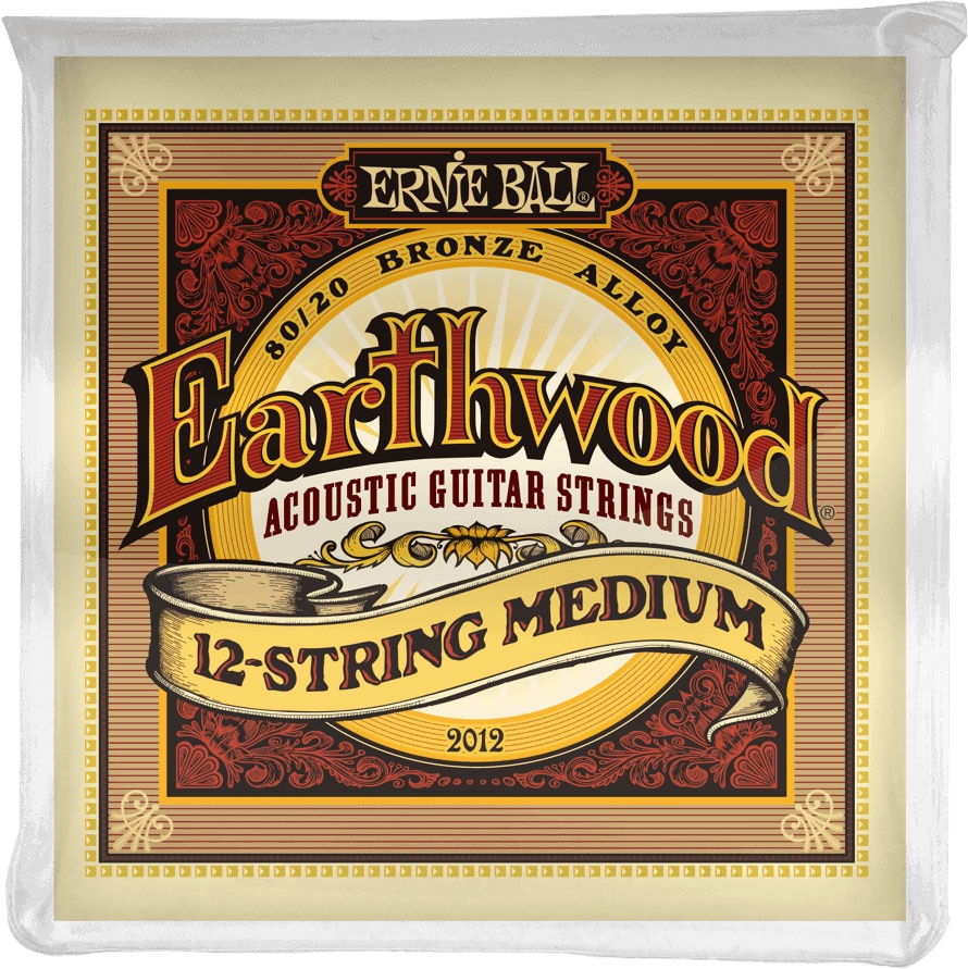 ERNIE BALL EARTHWOOD ACOUSTIC 12 STRINGS MEDIUM 11-11/52-28 2012