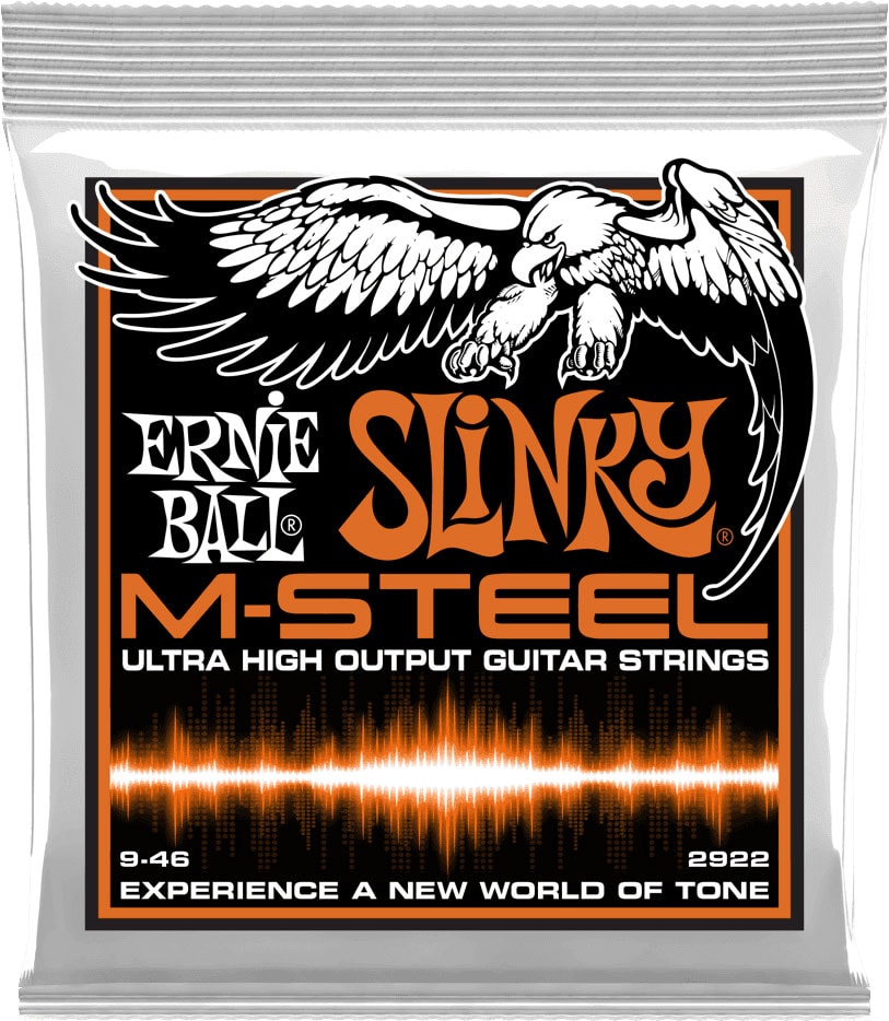 ERNIE BALL 2922 M-STEEL HYBRID SLINKY 9-46