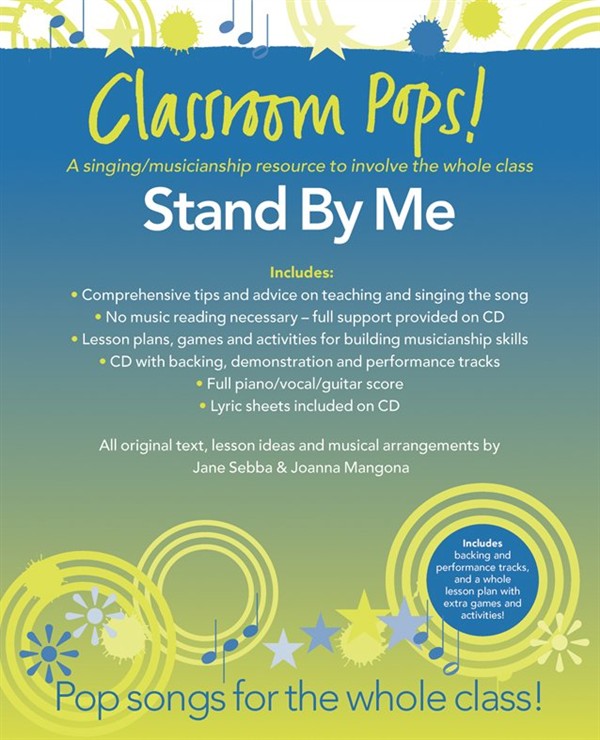 CHESTER MUSIC CLASSROOM POP SONGSHEETS STAND BY ME PIANO/VOCAL/GUITAR + CD - SOUL