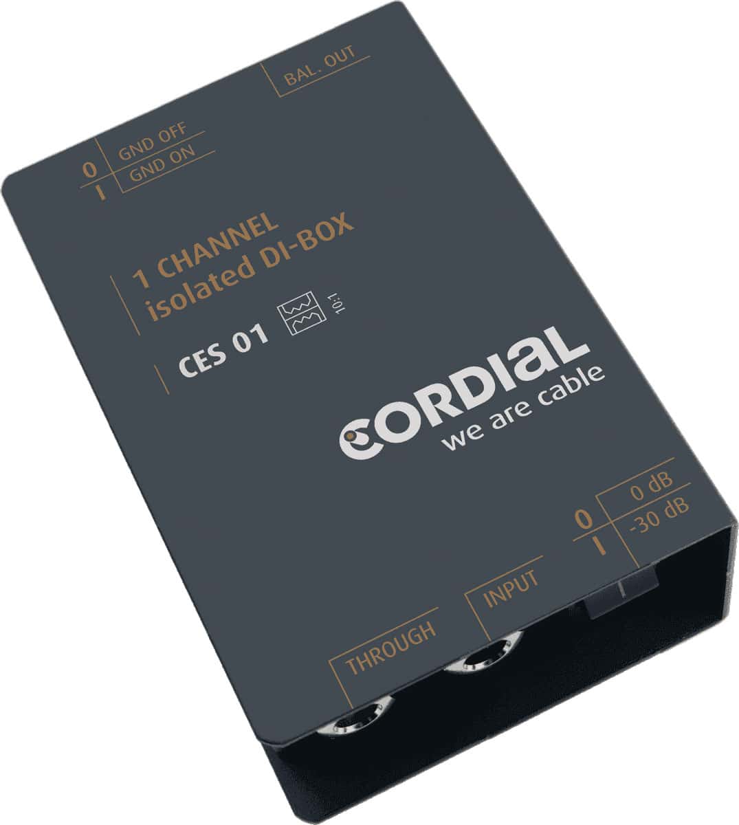 CORDIAL PASSIVE DIRECT BOX 1 CHANNEL