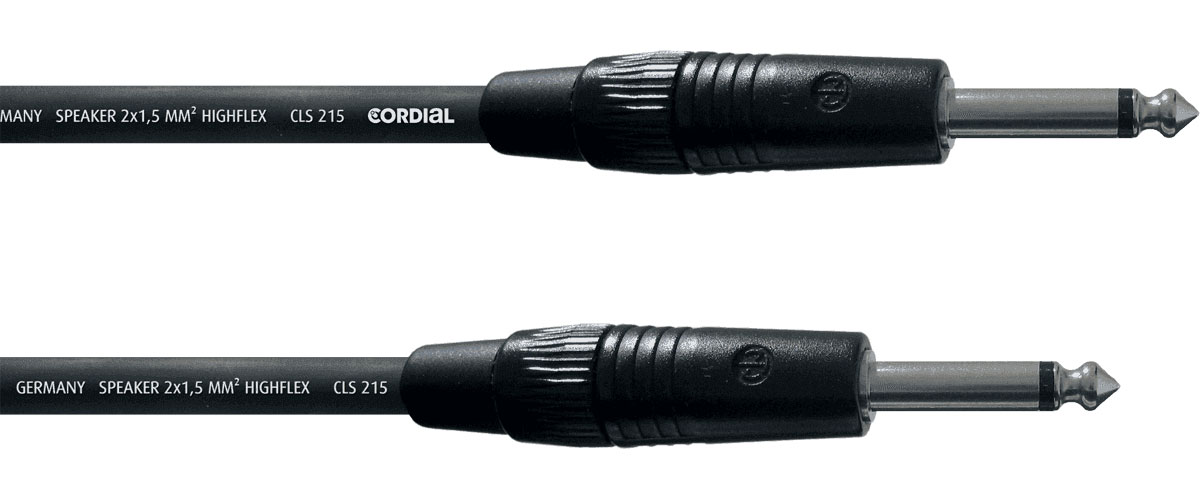 CORDIAL CABLE H.P. JACK 3 M