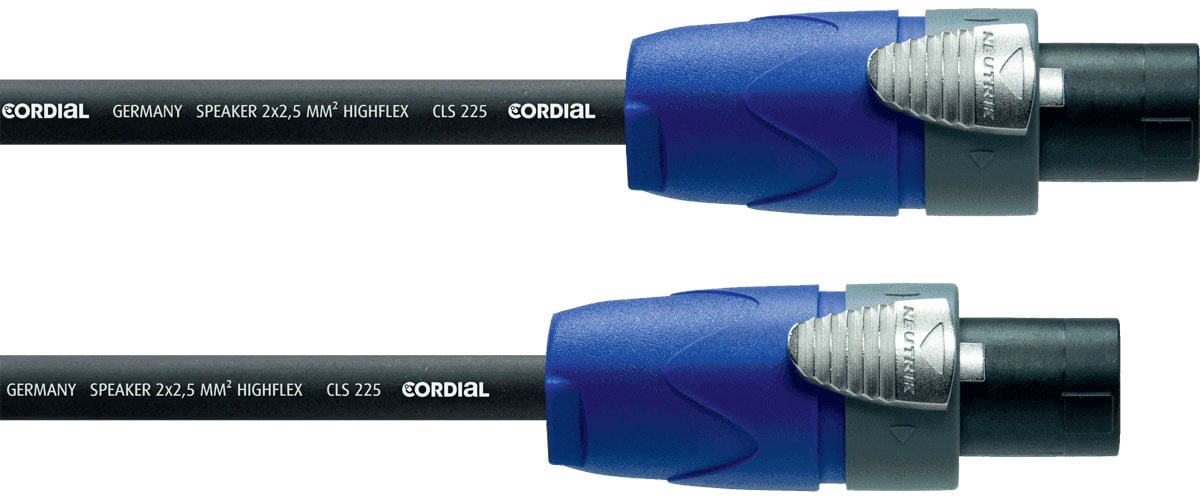 CORDIAL CABLE H.P. SPEAKON 2 POINTS 5 M