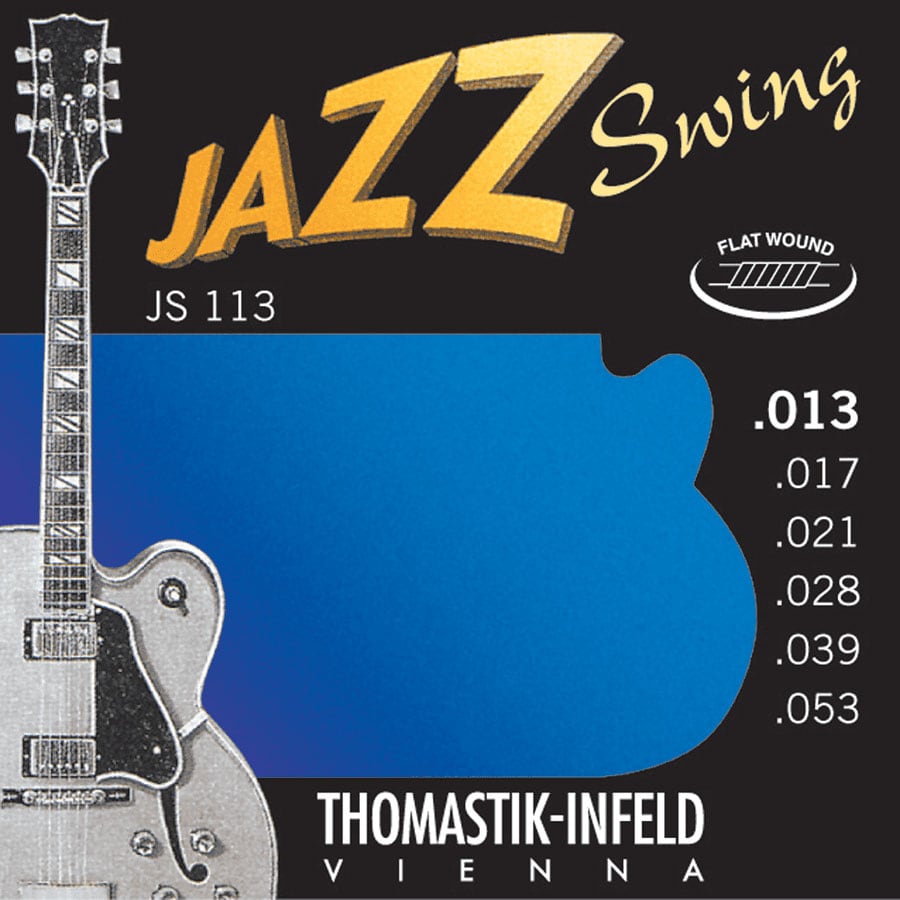 THOMASTIK JS113 JAZZ SWING FLAT WOUND 13-53